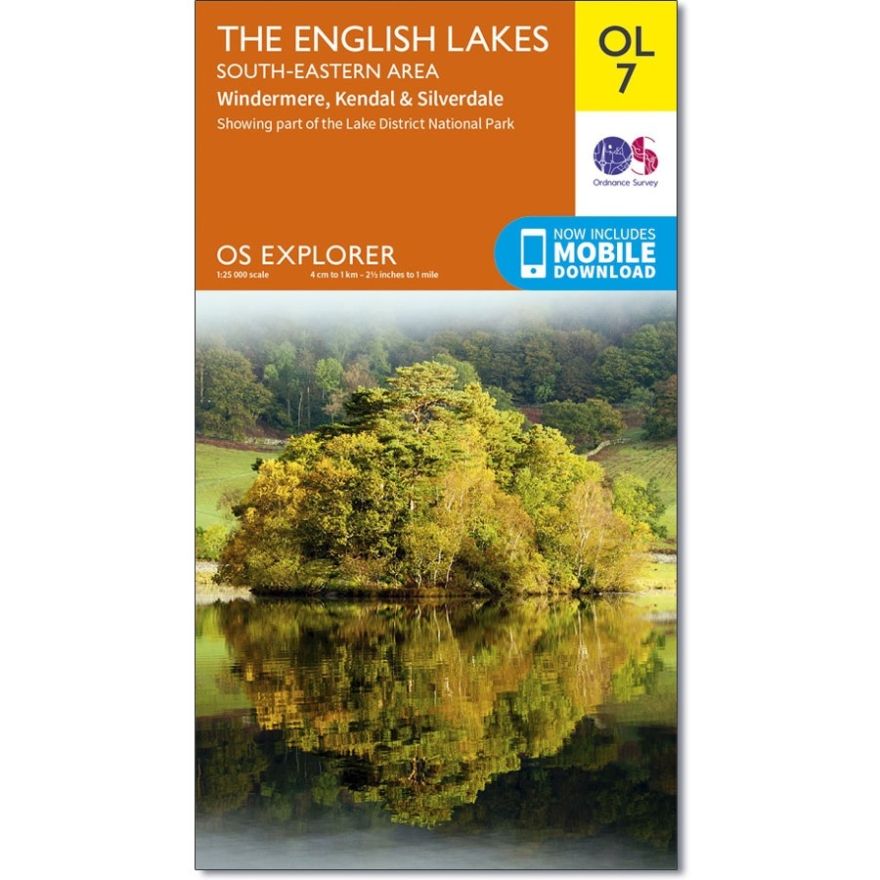 OL7 English Lakes - South eastern area Ordnance Survey