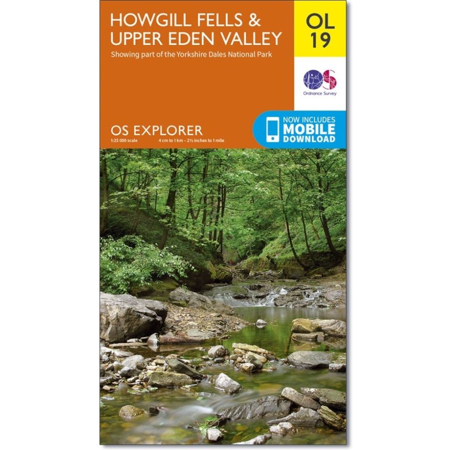 OL19 Howgill Fells Upper Eden Valley Ordnance Survey