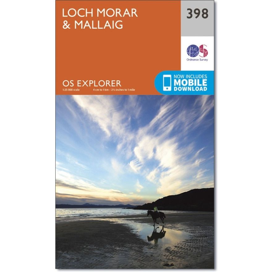 Explorer 398 Map of Loch Morar & Mallaig - Ordnance Survey
