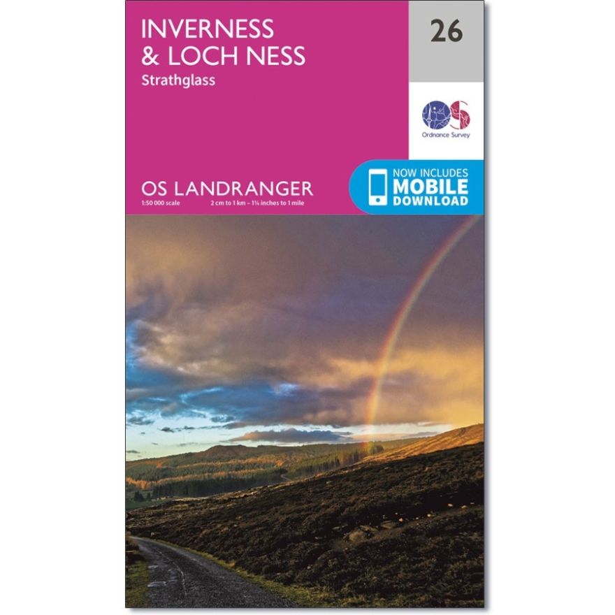Landranger 26 Map of Inverness & Loch Ness 1 1148-landranger-26-map-of-inverness-loch-ness-1.jpg