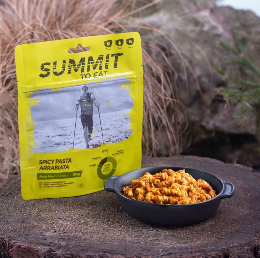 Summit To Eat Spicy Pasta Arrabiata Camping Food