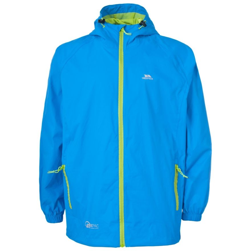 Trespass Unisex Qikpak Packaway Waterproof Jacket