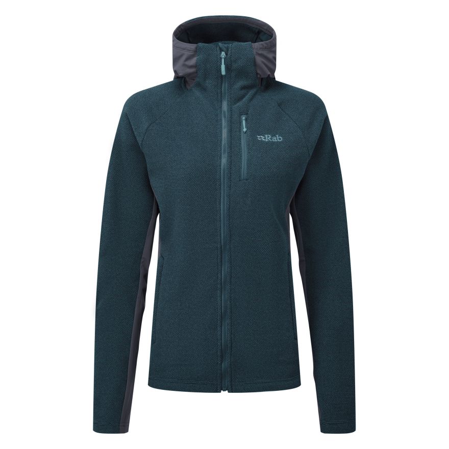 Rab Womens Capacitor Hooded Fleece Jacket