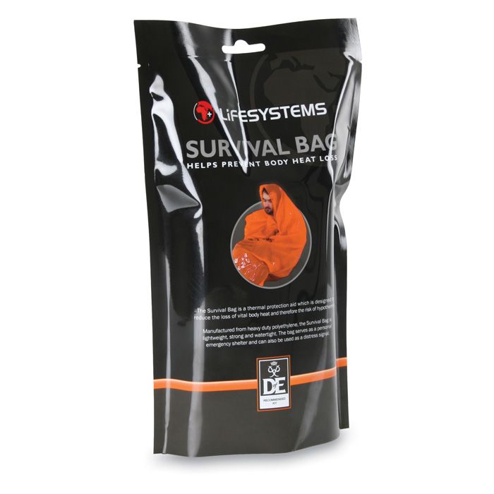 Lifesystems Survival Foil Blanket Bag