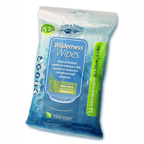 Sea to Summit Compostable Wet Wipes 12 Pack