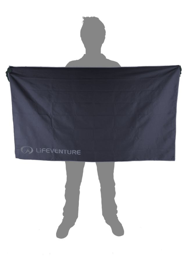 Lifeventure HydroFibre Towel Grey X-Large