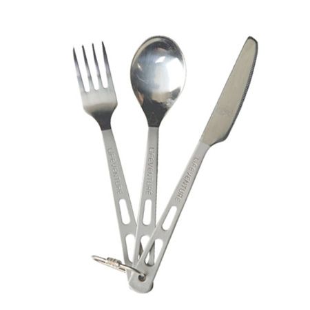Lifeventure Titanium Cutlery Set